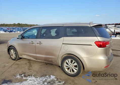2015 Kia Sedona Lx z USA, uszkodzony, nr VIN KNDMB5C14F6035658